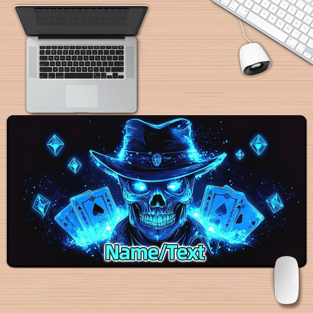 Gaming Keyboard Name - Grand tapis de souris personnalisé avec