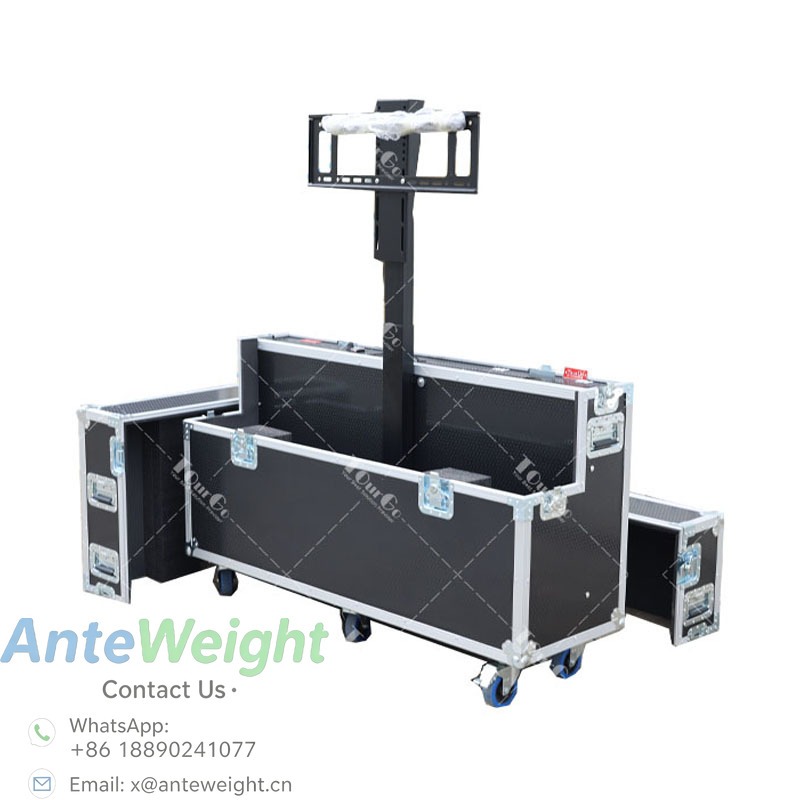 Aluminum Case 65 - Flight case portable pour téléviseur 55/65