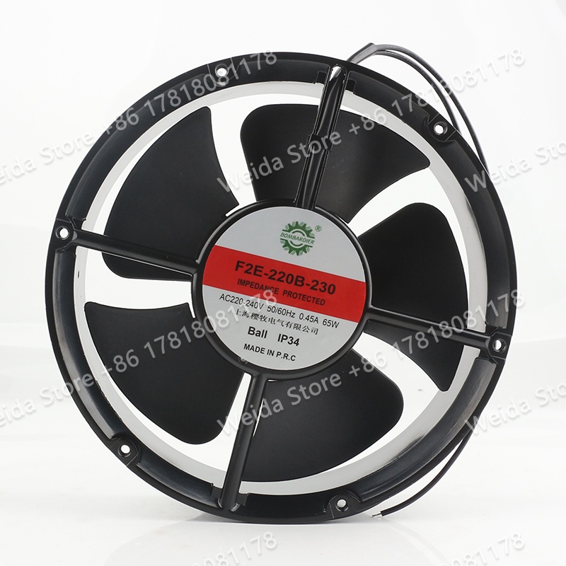 Aluminum Case 65 - Nouveau ventilateur de refroidissement BOMBARDIER AC