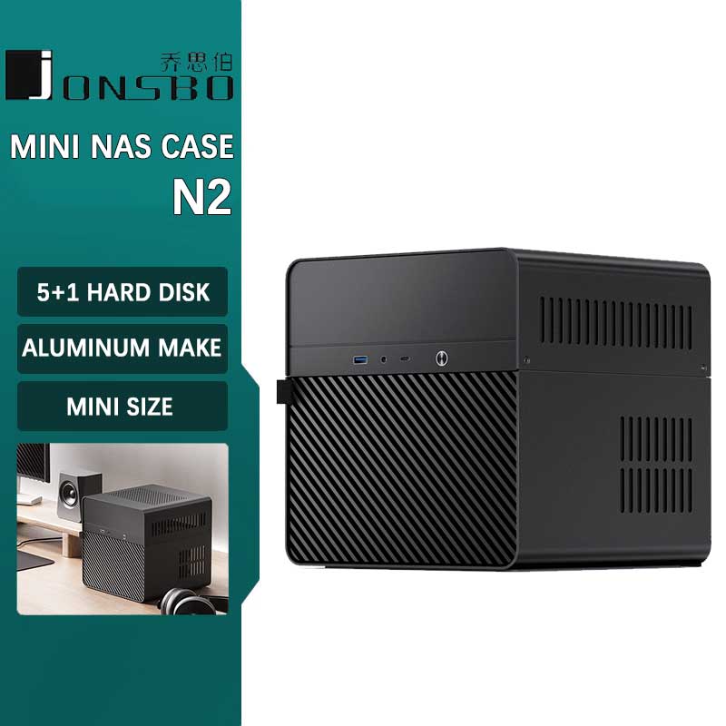 Aluminum Case 65 - JONSBO N2 NAS aluminium Mini boîtier