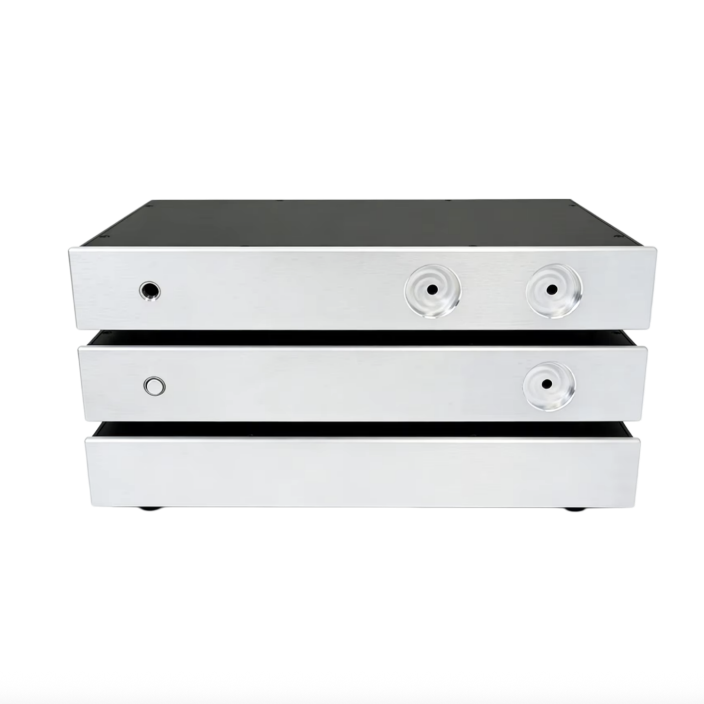 Aluminum Case 65 - (430*65*345mm) Boîtier d'amplificateur entièrement en aluminium/amplificateur