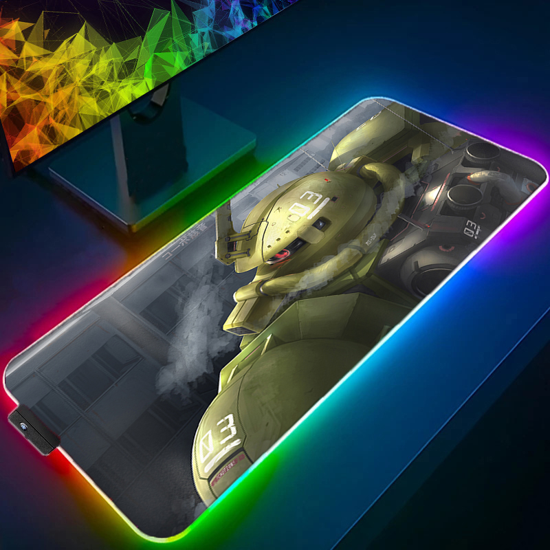 Gaming Keyboard And Mouse Mobile - Tapis de souris RGB pour joueurs,