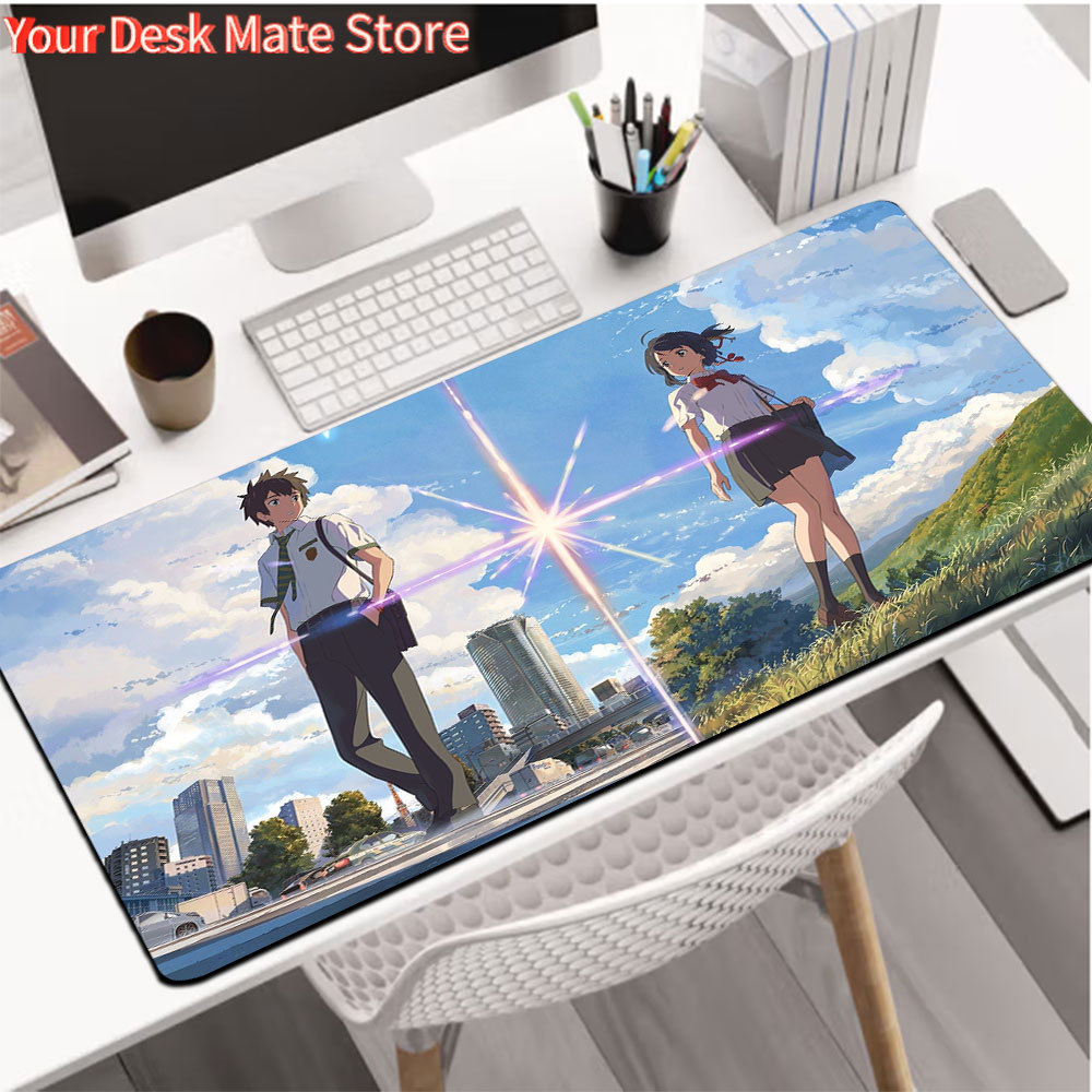 Gaming Keyboard Name - Grand tapis de souris avec votre