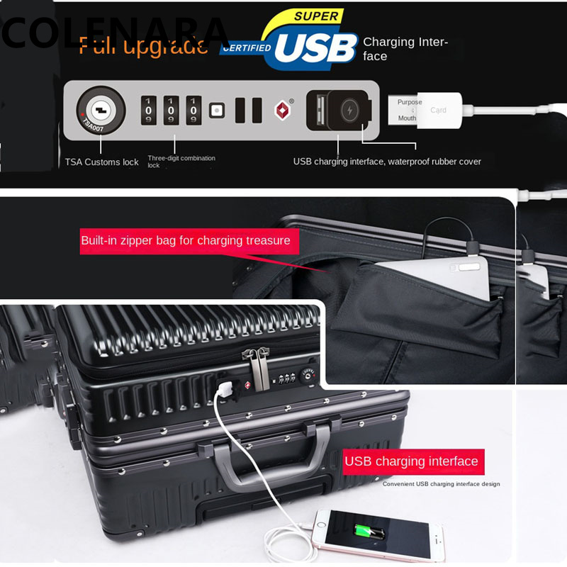 Valise à roulettes COLENARA 20 - Aluminum Case 65 avis et prix
