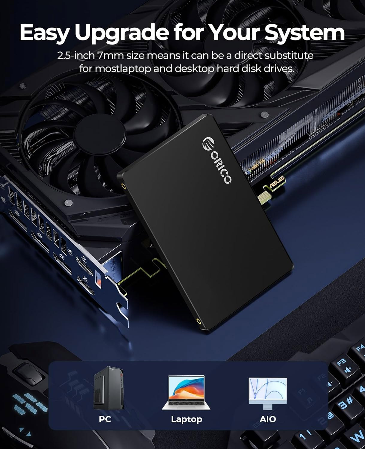ORICO 1 to SATA SSD 2.5 pouces - Samsung Ssd Evo 870 avis et prix