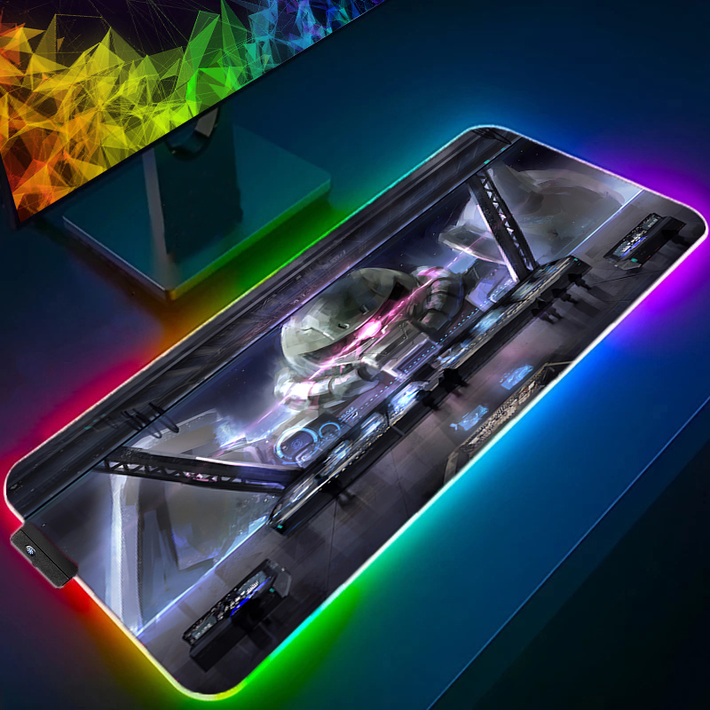 Tapis de souris RGB Gamer XXL  - Gaming Keyboard And Mouse Mobile avis et prix