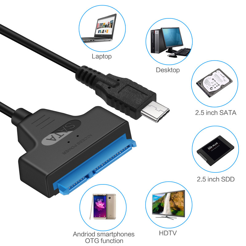 Câble adaptateur USB 3.1 Type  - Samsung Ssd Evo 870 avis et prix