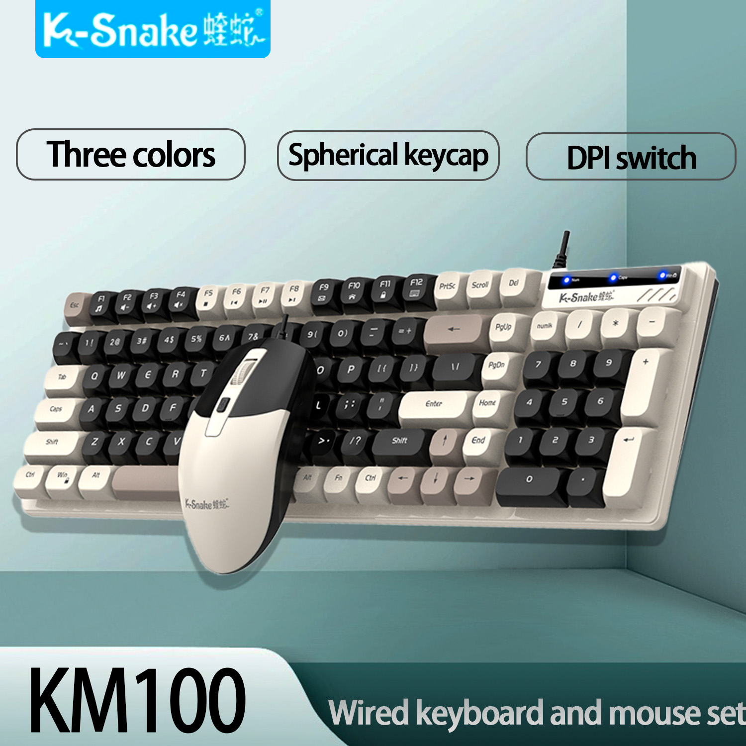 K-Snake KM100 ensemble clavier - Gaming Keyboard And Mouse For Xbox avis et prix
