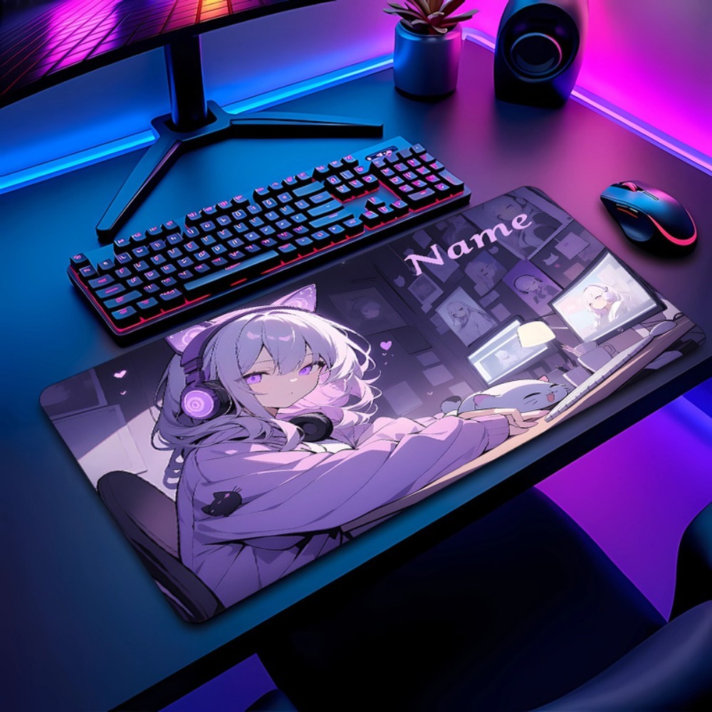 Tapis de bureau personnalisabl - Gaming Keyboard Name avis et prix