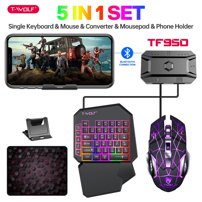 Clavier et souris de jeu T-Wol - Gaming Keyboard And Mouse For Xbox avis et prix