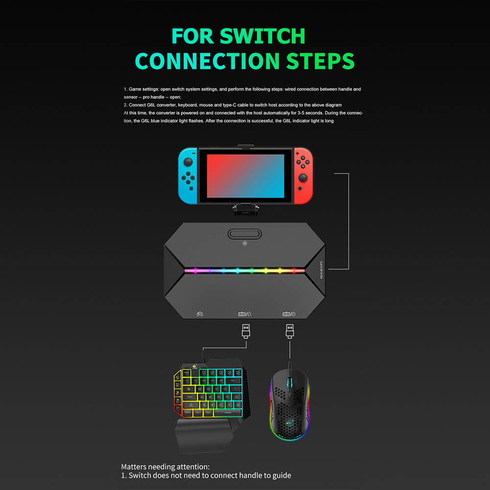 Adaptateur convertisseur clavi - Gaming Keyboard And Mouse For Xbox avis et prix