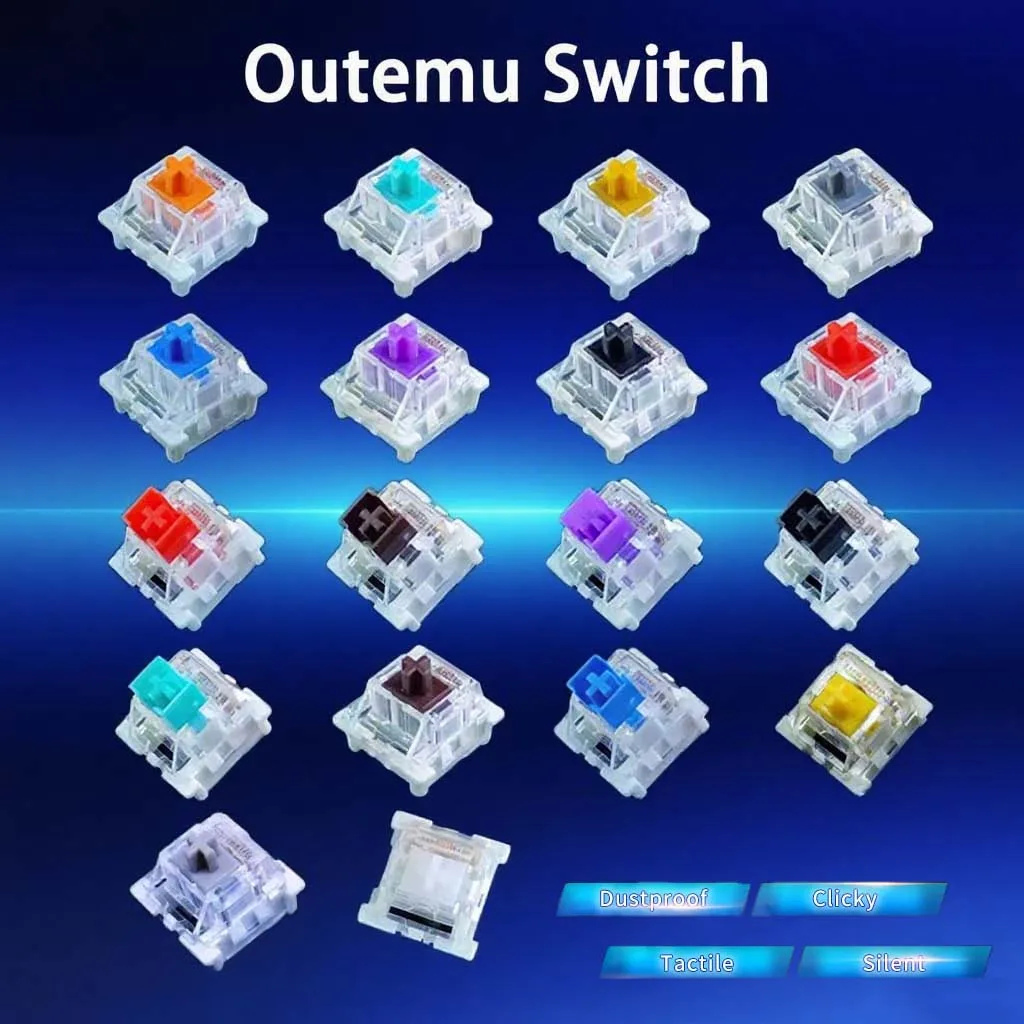 Interrupteurs Outemu pour clav - Gaming Keyboard Blue Switches avis et prix