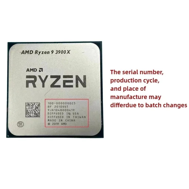 Processeur AMD Ryzen 9 R9 3900 - Amd Cpu Ryzen 9 avis et prix